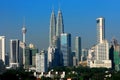 Kuala Lumpur City Centre Royalty Free Stock Photo