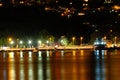 Istanbul Sariyer Beach Night View - Long Exposure