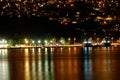 Istanbul Sariyer Beach Night View - Long Exposure