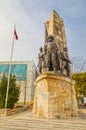 Istanbul Statue of the Barbarossa Hayreddin Pasha in Besiktas