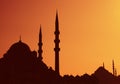 Istanbul Sunset Royalty Free Stock Photo