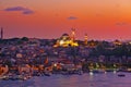 Istanbul sunset Royalty Free Stock Photo