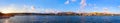 Istanbul sunset panorama Royalty Free Stock Photo