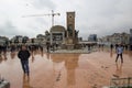 Istanbul, Taksim / Turkey - April 8 2018: Taksim Square view Taksim, Beyoglu, Istanbul. Taksim is best touristic destination of I