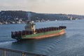 Panorama of view from the Golden Horn on the duct slopes City