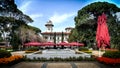 Istanbul, Turkey - April 6, 2013: View from Hidiv Kasri (The Khedive Palace)