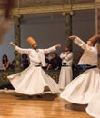 Whirling Dervishes Ceremony. Sufi Whirling Dervishes Ceremony at Galata Mawlawi House Museum