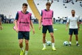 Istanbul, Turkey - August 14, 2019: Mason Mount and training session before the UEFA Super Cup Finals match between Liverpool and