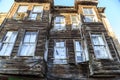 Istanbul/Turkey-04.03.2019: beautiful old vintage houses of Istanbul