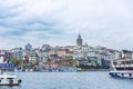 Istanbul, Turkey, 05/22/2019: Beautiful view of the large eastern city from the water