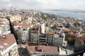 Istanbul Turkey Cityscape Aerial View Royalty Free Stock Photo