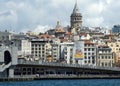 Istanbul, Turkey, Cityscape with Galata Tower