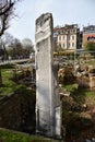 Byzantine zero-mile marker. Istanbul. Turkey