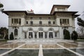 Istanbul, Turkey - 30, December 2018; Exterior shot from Khedive Palace Hidiv Kasri, located on the Asian side of the Bosphorus