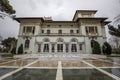 Istanbul, Turkey - 30, December 2018; Exterior shot from Khedive Palace Hidiv Kasri, located on the Asian side of the Bosphorus