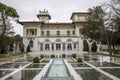 Istanbul, Turkey - 30, December 2018; Exterior shot from Khedive Palace Hidiv Kasri, located on the Asian side of the Bosphorus