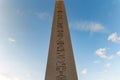 ISTANBUL, TURKEY - 9 December, 2020: Obelisk on Sultan Ahmet Square Royalty Free Stock Photo