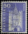 Isolated Switzerland Stamp
