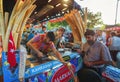 Dondurma ice-cream seller dressed in traditional Turkish costume