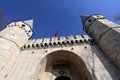 10-11-2023 Istanbul-Turkey: Entrance of Topkapi Palace, whose construction started in 1478 Royalty Free Stock Photo