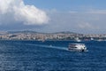 Ferries, which have an important place in Istanbul`s public transportation system, carry passengers