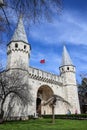 14-04-2023 Istanbul-Turkey: The Gate of Topkapi Palace Sultanahmet, in Istanbul City Royalty Free Stock Photo