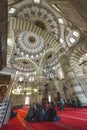 Interior of Mihrimah Sultan Mosque by Mimar Sinan in Uskudar