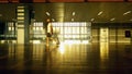 16-07-2022 Istanbul-Turkey: Istanbul Airport Domestic Terminal Waiting Hall Royalty Free Stock Photo