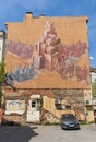 The wonderful wall paintings of Istanbul. Turkey