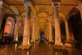 Istanbul, Turkey - January 5, 2020: Underground Basilica Cistern, also called the Yerebatan Sarnici.