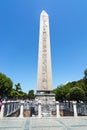 19 JULY 2017: Obelisk of Theodosius Dikilitas in Sultanahmet. Istanbul, Turkey. Royalty Free Stock Photo