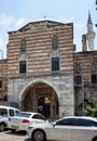 ISTANBUL, TURKEY - JULY 05, 2018: View of the Sokollu Mehmed Pasha Mosque. Is a 16th century Ottoman mosque in Fatih district. It