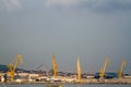 Huge Cranes in Pendik Shipyard