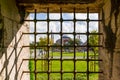 Istanbul, Turkey - June 18 2022: The view of Hagia Sophia from the courtyard of the Sultan Ahmet Mosque