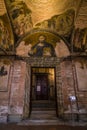 Chora church or Kariye museum travel in Turkey and Istanbul Royalty Free Stock Photo