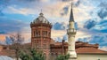 Exterior view of the Phanar Greek Orthodox College, Ozel Fener Rum Lisesi, Istanbul, Turkey