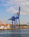 Haydarpasa Port in Istanbul, Turkey. Royalty Free Stock Photo