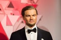 Leonardo Dicaprio wax figure at Madame Tussauds wax museum in Istanbul.