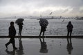 Rainy day at The Istanbul Kadikoy