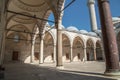 Istanbul, Turkey, 25 March 2019: Suleymaniye Mosque in summer, Turkey. Suleymaniye Mosque is a famous landmark of Royalty Free Stock Photo