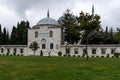 ISTANBUL, TURKEY - MARCH 23, 2023: Suleymaniye mosque - Tomb of the turkish sultan Suleyman and his wife Hurrem (Roksolana Royalty Free Stock Photo