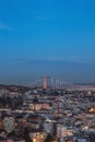 ISTANBUL / TURKEY - MARCH, 2020: 15th July Martyrs Bridge 15 Temmuz Sehitler Koprusu. Istanbul Bosphorus Bridge and Cityscape,