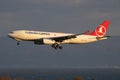 Turkish Cargo Airbus A330-200 TC-JDS cargo plane landing at Istanbul Ataturk Airport
