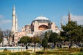 View of Hagia Sophia in Istanbul, Turkey