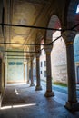 Istanbul, Turkey - May 28, 2022: Interior of Topkapi Palace, detail and decoration of the castle, Istanbul, Turkey Royalty Free Stock Photo