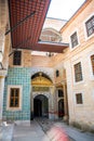 Istanbul, Turkey - May 28, 2022: Interior of Topkapi Palace, detail and decoration of the castle, Istanbul, Turkey Royalty Free Stock Photo