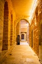 Istanbul, Turkey - May 28, 2022: Interior of Topkapi Palace, detail and decoration of the castle, Istanbul, Turkey Royalty Free Stock Photo