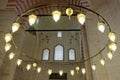 Nterior view of the Suleymaniye Mosque in Istanbul