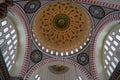 Nterior view of the Suleymaniye Mosque in Istanbul