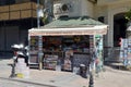 Newspaper kiosk in Istanbul